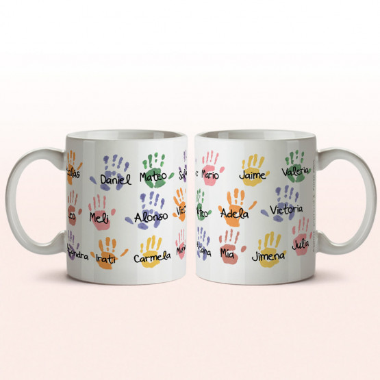 taza manos alumnos