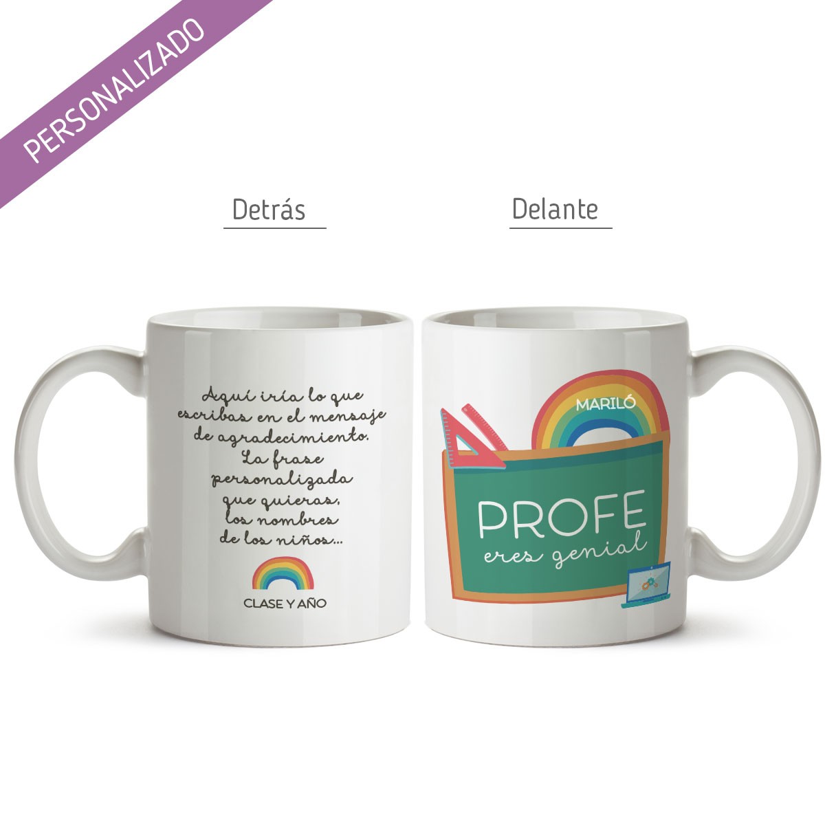 TAZA PROFESORA CON ALUMNOS 