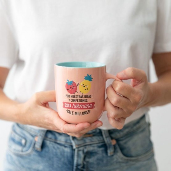 taza regalo hermana