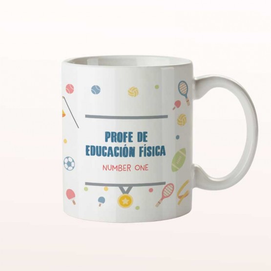 Taza profe de Educación Física