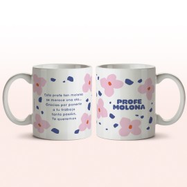 taza para profe molona