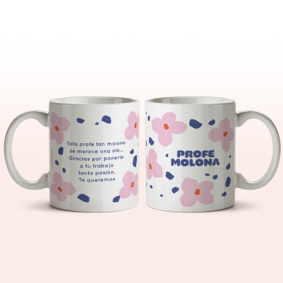 taza para profe molona