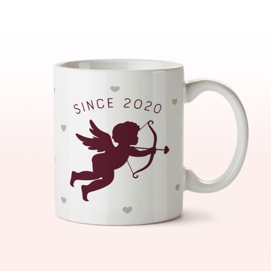 taza san valentin cupido