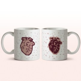 pack tazas corazon anatomico