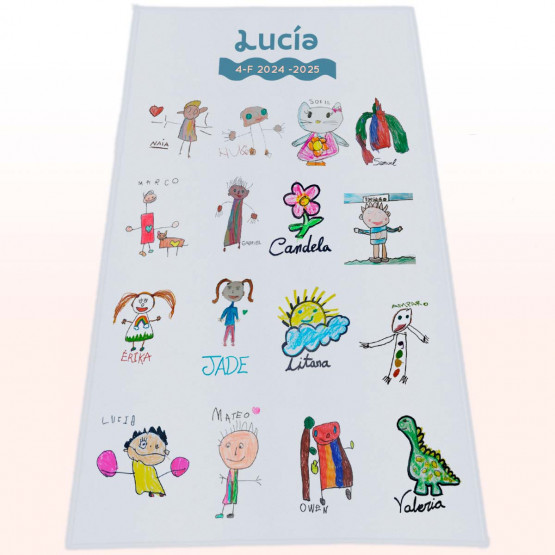 toalla dibujos