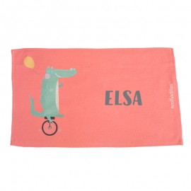 toalla personalizada guardería