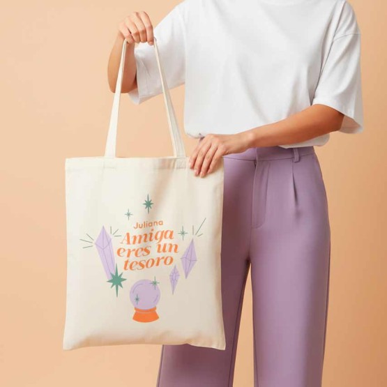 bolsa amiga eres un tesoro