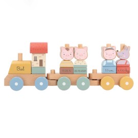 tren con datos de nacimiento