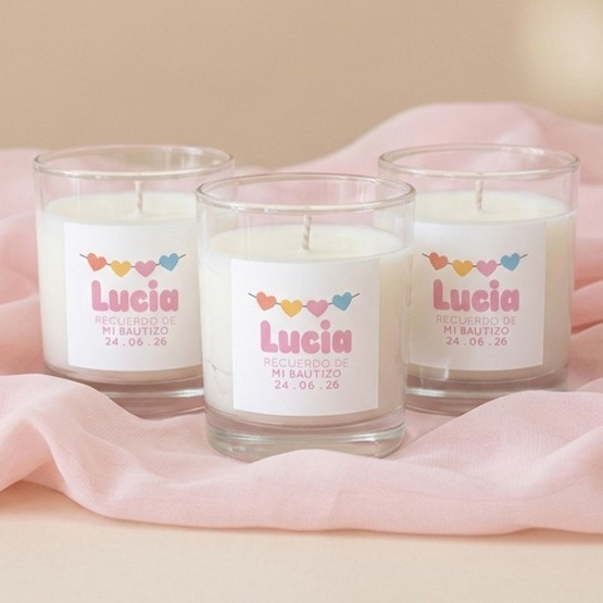 Velas para bautizo