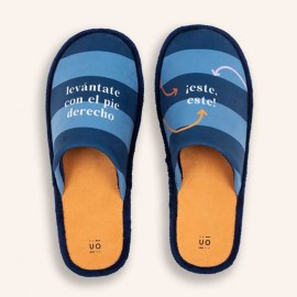 zapatillas levántate pie derecho uo