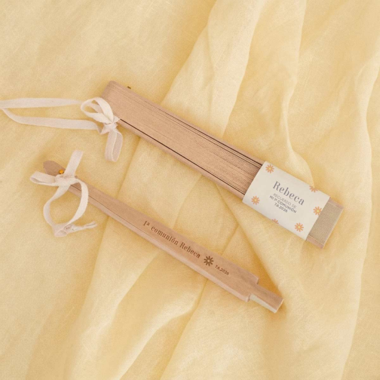 abanico comunion margaritas