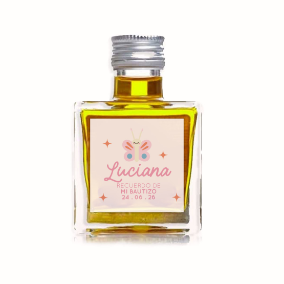 aceite personalizado mariposa