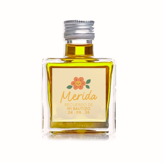 aceite personalizado flor