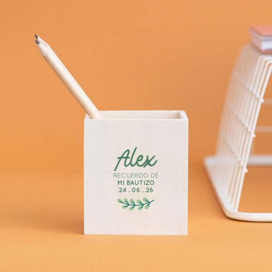 bote lapices hojitas