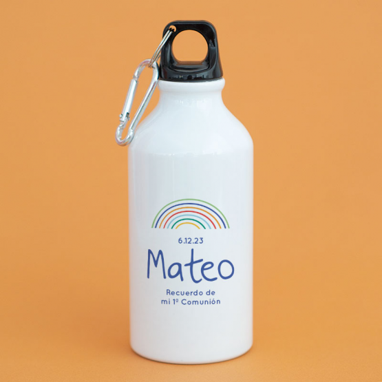 botella personalizada arcoíris