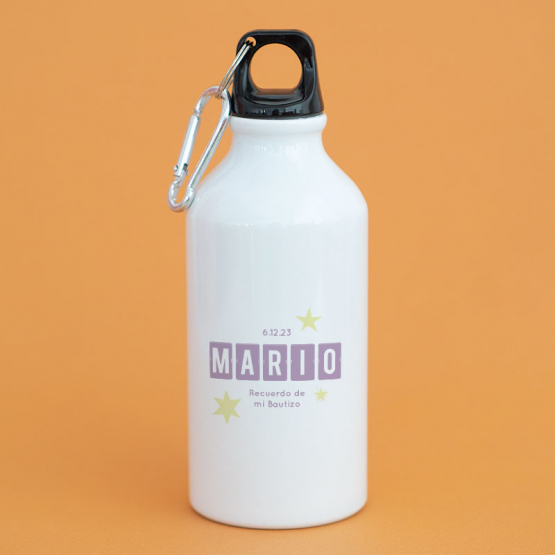 Botella personalizada estrellas