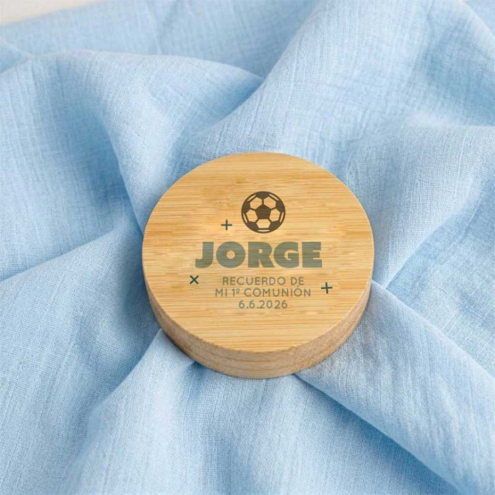 joyero personalizado f&uacute;tbol