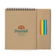 Libreta colorear arcoiris