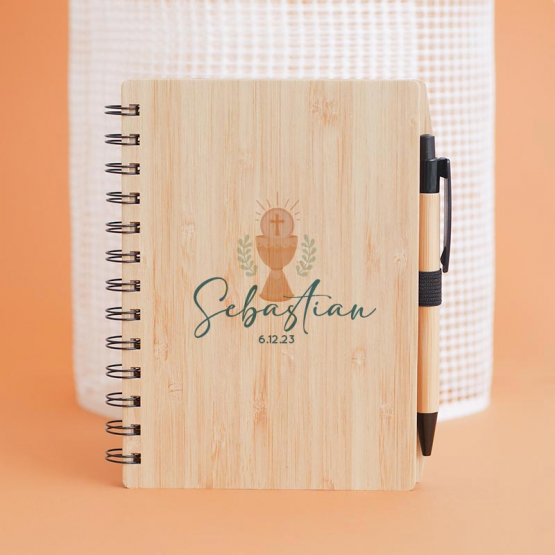 Libreta personalizada comunion