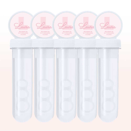 pomperos inicial rosa