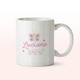 taza personalizada mariposa
