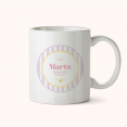 Taza personalizada rayas