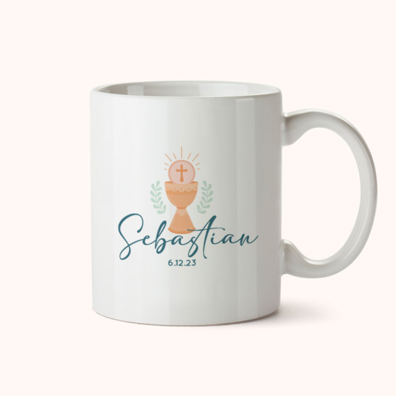 Taza personalizada comunión