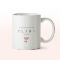 taza comunion flor