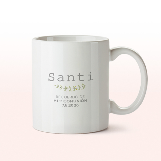 taza comunion olivo