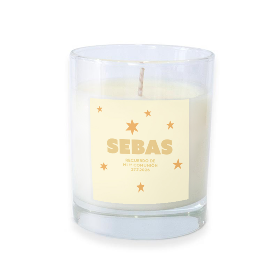 vela cristal estrellas