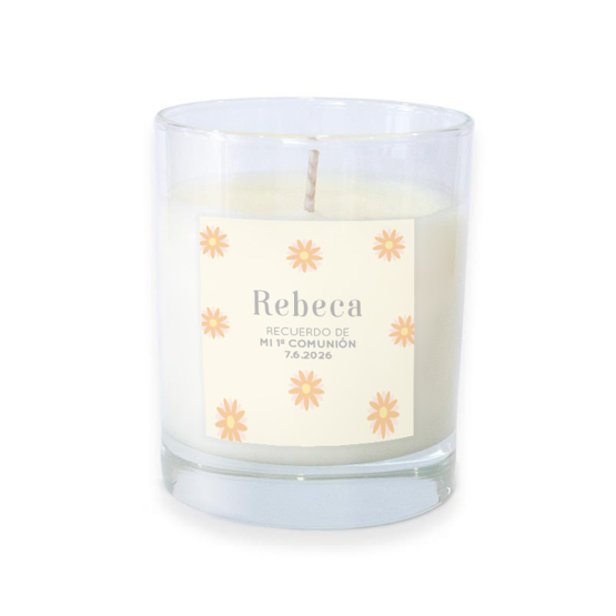 vela cristal margaritas