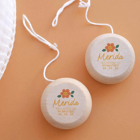 yoyo personalizado flor